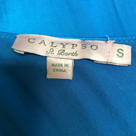 Calypso St. Barth One Shoulder Maxi Dress - Picture 4 of 9